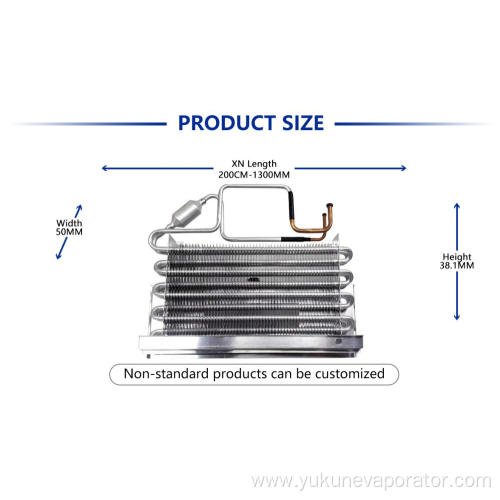 Refrigerator spare parts mini refrigerator evaporator